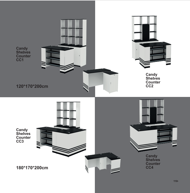 Perkhidmatan Candy Shelves Counter